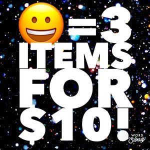 Pick 3 “😀” items for $10 !!!!!!!!